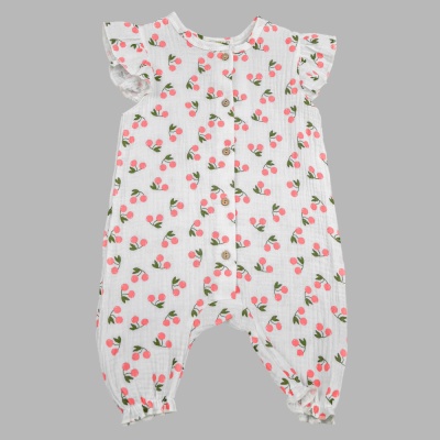 Песочник с крылышком Вишни муслин Чуди Кидс 303525-8 01 Песочник с крылышком Вишни муслин Чуди Кидс 303525-8 01